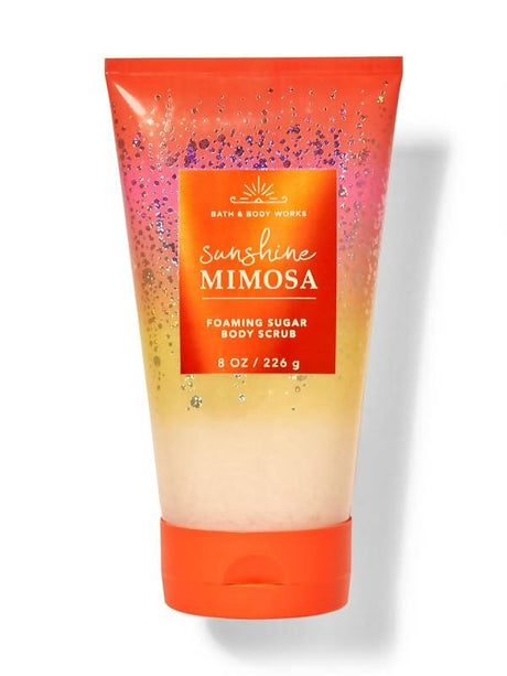 Bath & Body Works Sunshine Mimosa Foaming Sugar Body Scrub - Vamzn#