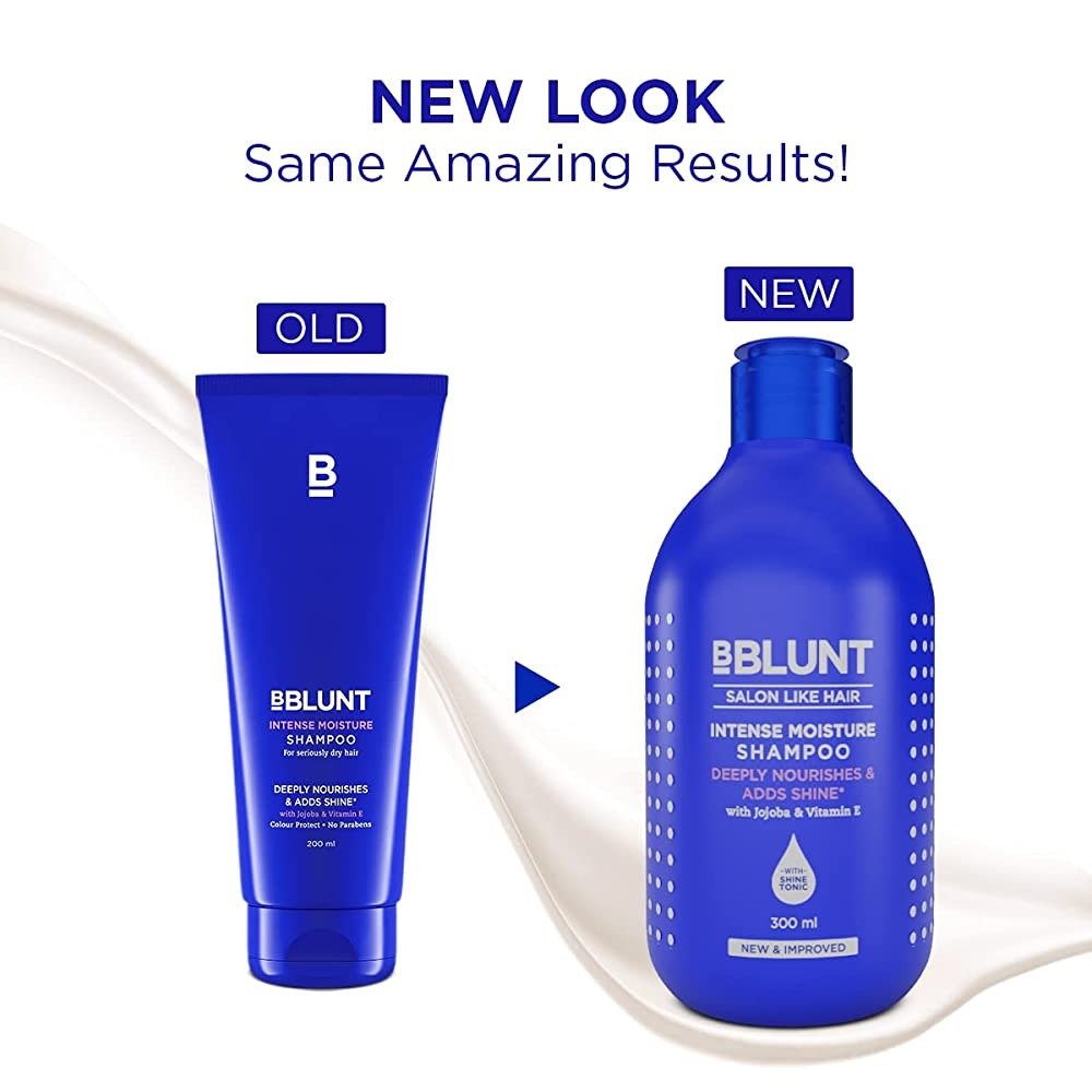 BBlunt Intense Moisture Shampoo For Seriously Dry Hair - Vamzn#