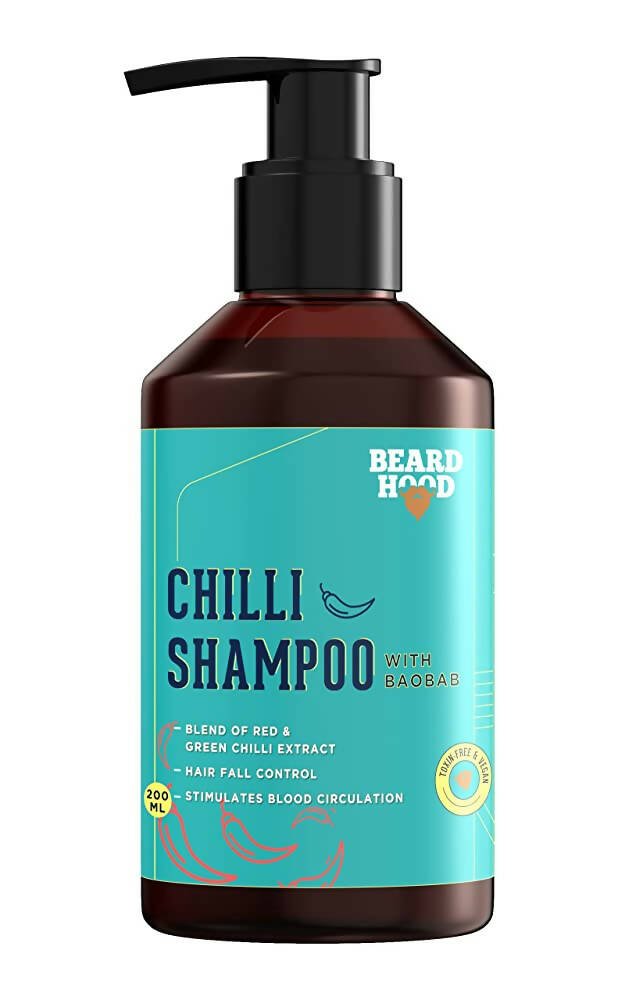 Beardhood Chilli Shampoo for Hair Growth - Vamzn#