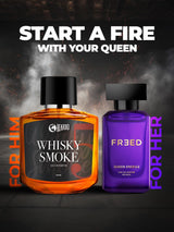 Beardo Whisky Smoke Perfume for Men, 50ml | Spicy, Woody - Oudh Scent Eau De Parfum | Long Lasting Mens Perfume | Best Date Night Fragrance Body Spray | Gift For Brother | Gift For Friends - Vamzn#
