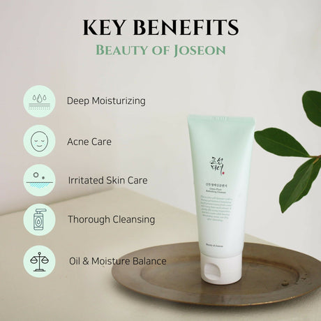 Beauty of Joseon Green Plum Refreshing Cleanser - Korean Skincare - Vamzn#