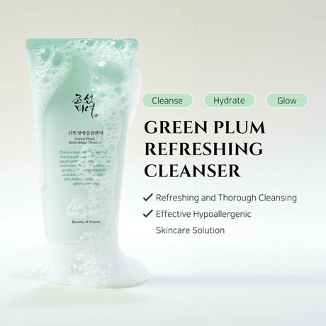 Beauty of Joseon Green Plum Refreshing Cleanser - Korean Skincare - Vamzn#