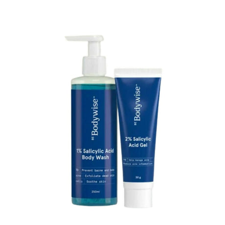 BeBodywise 2% Salicylic Acid Gel and 1% Salicylic Acid Body Wash - Vamzn#