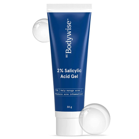 BeBodywise 2% Salicylic Acid Gel for Reduces Acne Breakouts & Spots - Vamzn#