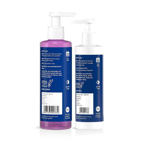 BeBodywise 5% Niacinamide Body Wash & 10% Niacinamide Body Lotion - Vamzn#
