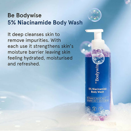 BeBodywise 5% Niacinamide Body Wash - Vamzn#