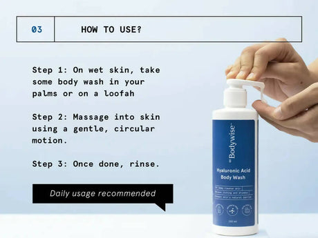 BeBodywise Hyaluronic Acid Body Wash - Vamzn#