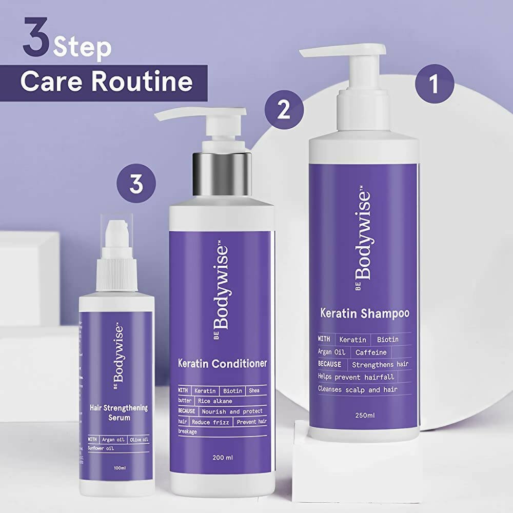 BeBodywise Keratin Hair Fall Control Shampoo - Vamzn#