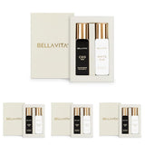 Bella Vita Luxury CEO Man & White Oud Unisex Perfume Combo with Tonka, Agarwood & Orange | Woody Long Lasting EDP Fragrance Scent, Pack of 2, 20 ml Each - Vamzn#