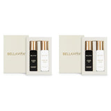 Bella Vita Luxury CEO Man & White Oud Unisex Perfume Combo with Tonka, Agarwood & Orange | Woody Long Lasting EDP Fragrance Scent, Pack of 2, 20 ml Each - Vamzn#