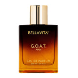 Bella Vita Luxury G.O.A.T Man Eau De Parfum Perfume with Bergamot, Patchouli & Vetiver|Premium, Long Lasting Spicy & Woody Fragrance for Men, 100 ML - Vamzn#
