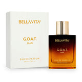 Bella Vita Luxury G.O.A.T Man Eau De Parfum Perfume with Bergamot, Patchouli & Vetiver|Premium, Long Lasting Spicy & Woody Fragrance for Men, 100 ML - Vamzn#