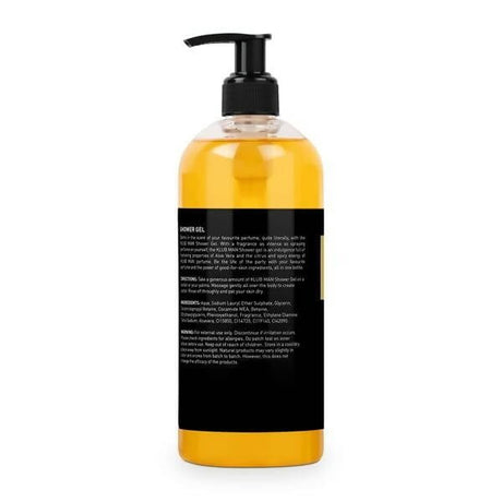 Bella Vita Luxury KLUB Man Body Wash Refreshing Shower Gel - Vamzn#