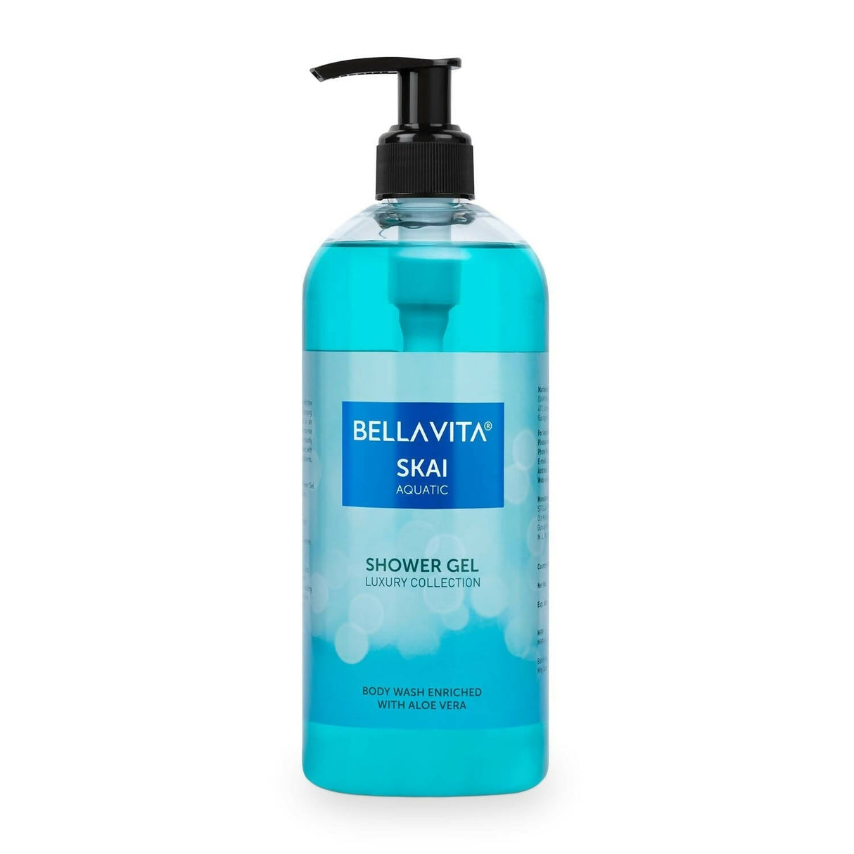 Bella Vita Luxury Skai Aquatic Body Wash Refreshing Shower Gel - Vamzn#