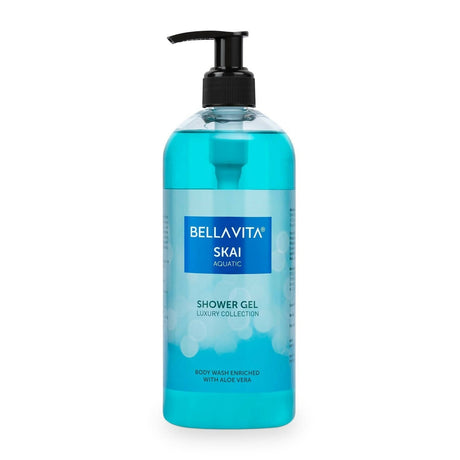 Bella Vita Luxury Skai Aquatic Body Wash Refreshing Shower Gel - Vamzn#