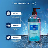 Bella Vita Luxury Skai Aquatic Body Wash Refreshing Shower Gel - Vamzn#