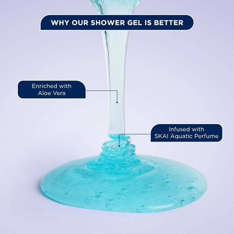 Bella Vita Luxury Skai Aquatic Body Wash Refreshing Shower Gel - Vamzn#