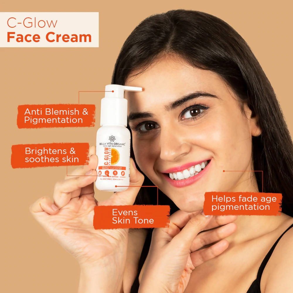 Bella Vita Organic C - Glow Face Cream - Vamzn#