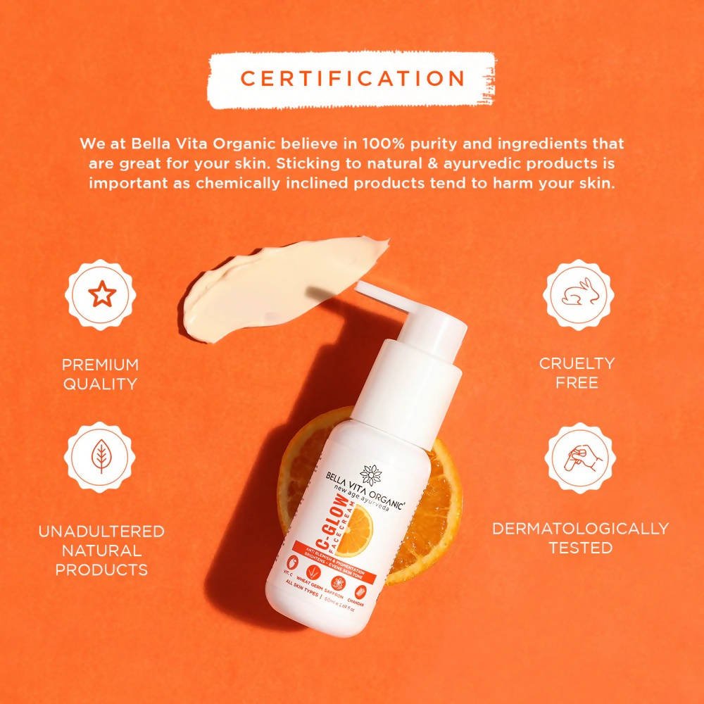 Bella Vita Organic C - Glow Face Cream - Vamzn#