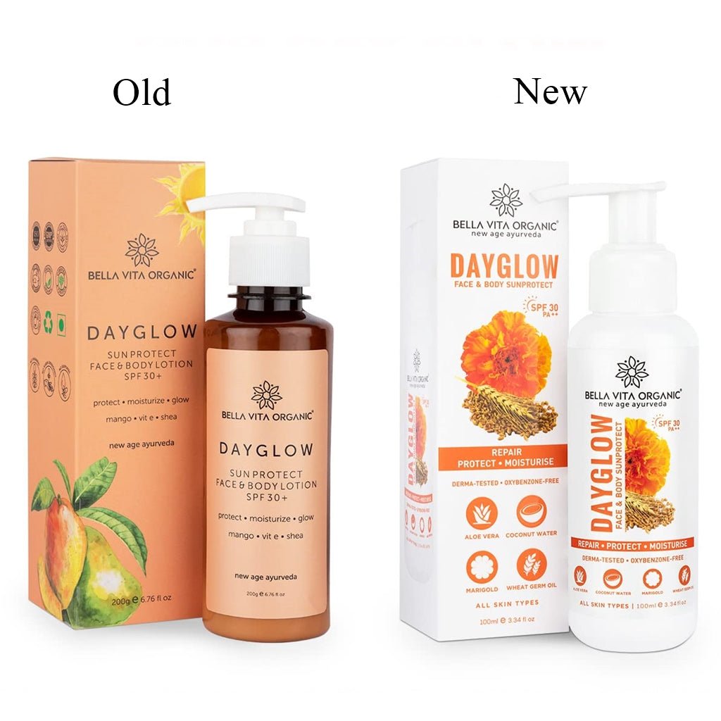Bella Vita Organic Day Glow Sun Protect Face And Body Lotion SPF 30+ - Vamzn#