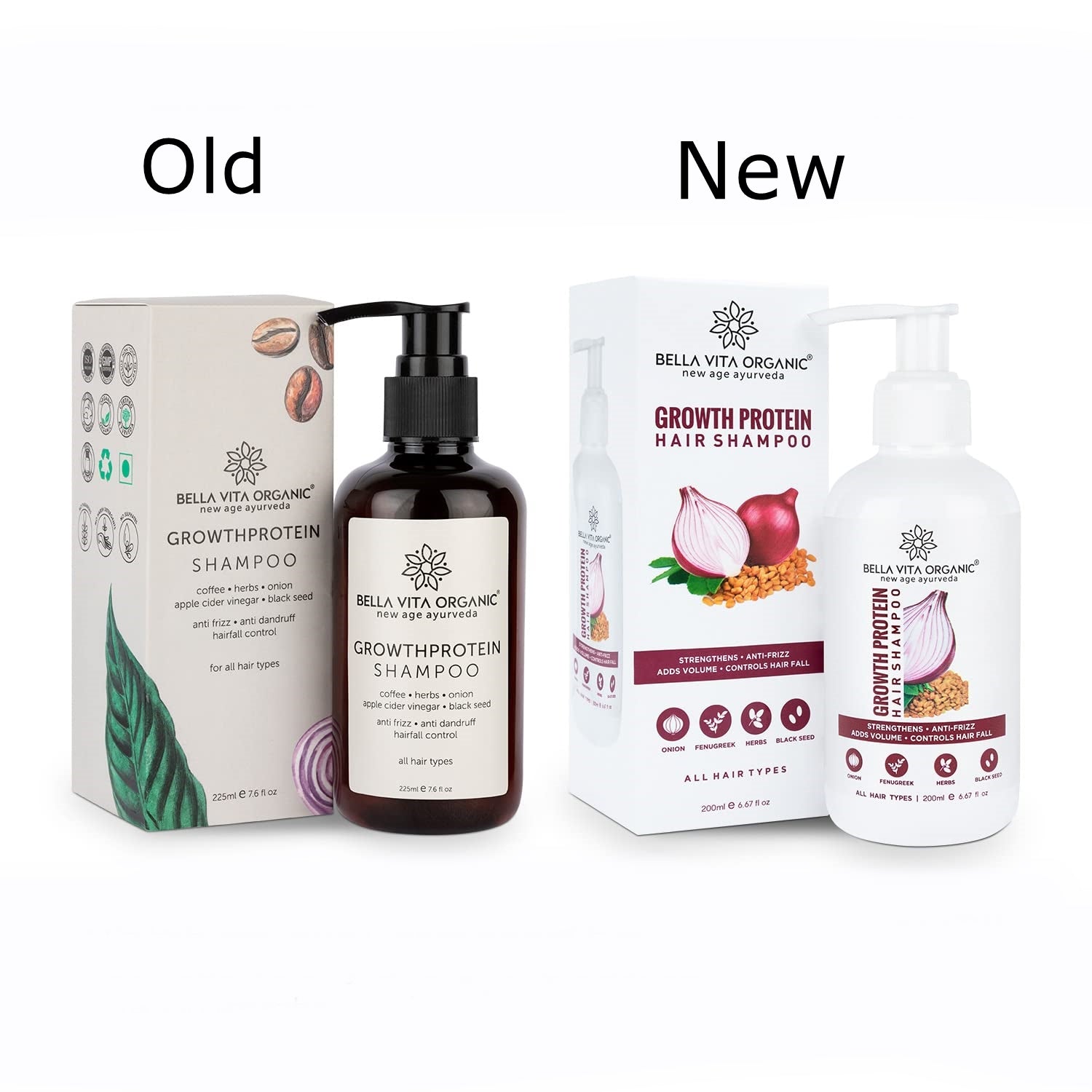 Bella Vita Organic Growth Protein Shampoo - Vamzn#