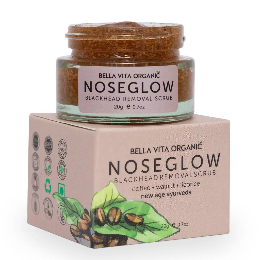 Bella Vita Organic Nose Glow Blackhead Removal Scrub - Vamzn#