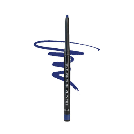 BELLAVITA Intense Drama Waterproof Eyeliner, Black, Matte Finish, Smudge - Proof, Fast - Drying, Felt Tip Applicator, Enriched with Biotin, 3.5 ml - Vamzn#