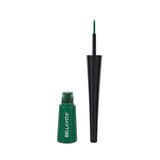 BELLAVITA Intense Drama Waterproof Eyeliner, Black, Matte Finish, Smudge - Proof, Fast - Drying, Felt Tip Applicator, Enriched with Biotin, 3.5 ml - Vamzn#