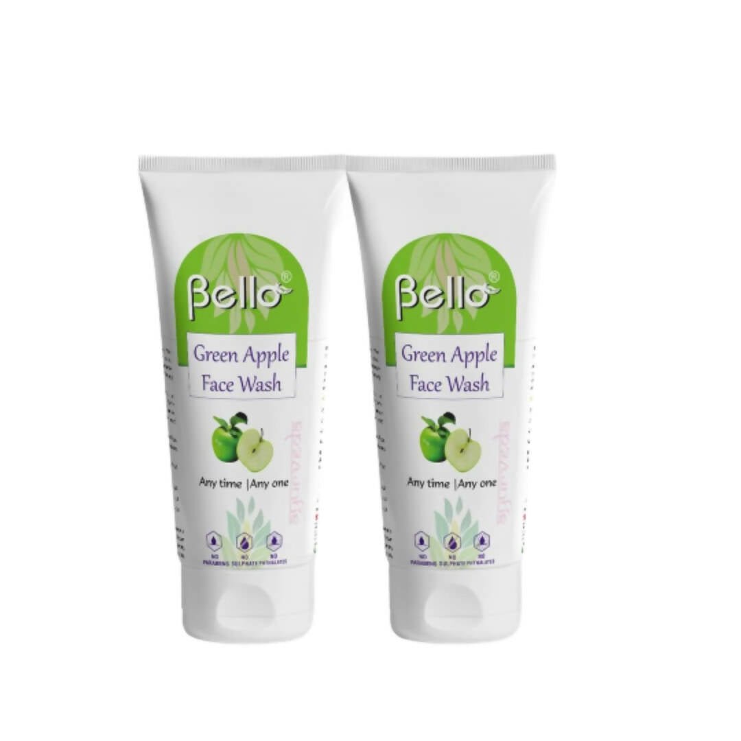 Bello Herbals Green Apple Face wash - Vamzn#