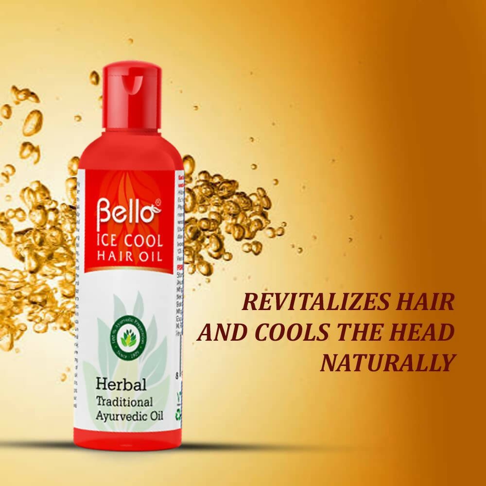 Bello Herbals Ice Cool Hair Oil - Vamzn#