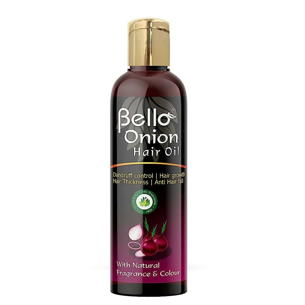 Bello Herbals Onion Hair Oil - Vamzn#