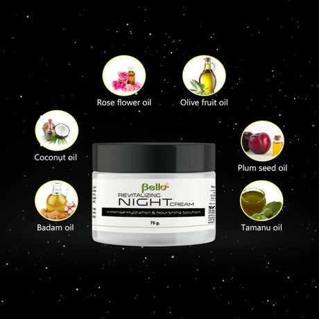 Bello Herbals Revitalizing Night Cream - Vamzn#