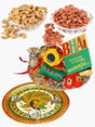 Bikano Rakhi Puja Thali with Dryfruits - Vamzn#