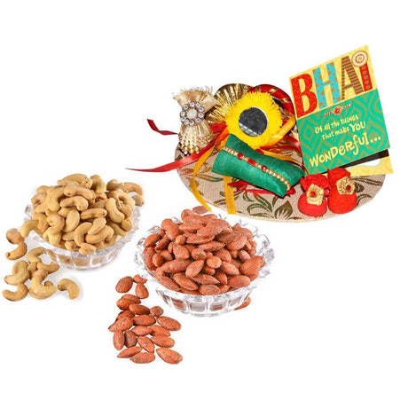 Bikano Rakhi with Dryfruits Gifts - Vamzn#