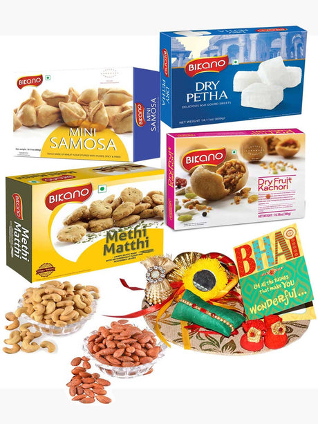 Bikano Snacks Magic with Dryfruits Rakhi Gifts - Vamzn#