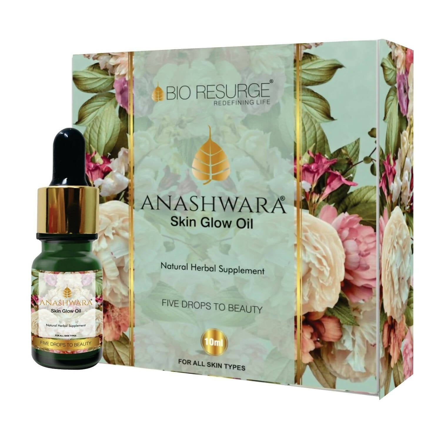 Bio Resurge Life Anashwara Skin Glow Oil - Vamzn#