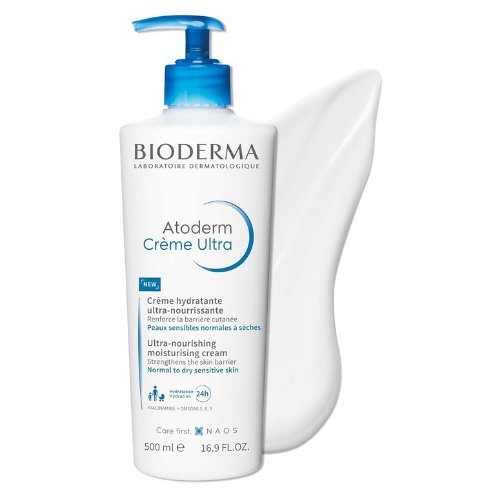 Bioderma Atoderm Creme Ultra - Nourishing - Moisturizer For Normal To Sensitive Dry Skin, 500ml - Vamzn#