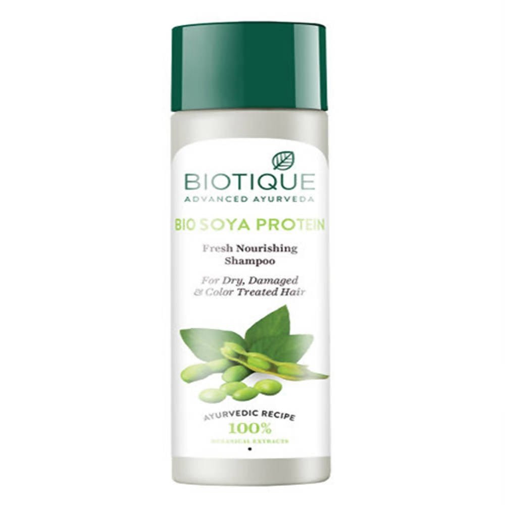 Biotique Advanced Ayurveda Bio Soya Protein Fresh Nourishing Shampoo - Vamzn#