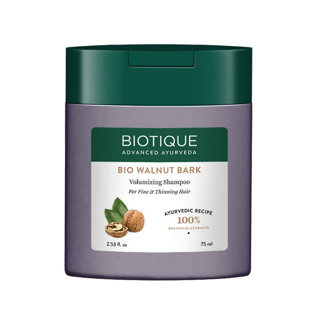 Biotique Advanced Ayurveda Bio Walnut Bark Volumizing Shampoo For Fine & Thinning Hair - Vamzn#