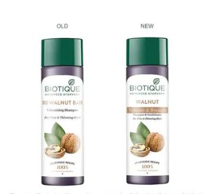 Biotique Advanced Ayurveda Bio Walnut Bark Volumizing Shampoo For Fine & Thinning Hair - Vamzn#