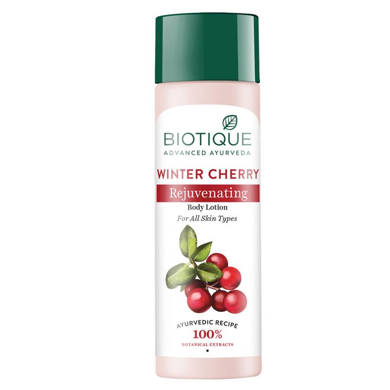 Biotique Advanced Ayurveda Bio Winter Cherry Rejuvenating Body Nourisher - Vamzn#