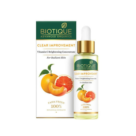 Biotique Advanced Organics Clear Improvement Vitamin C Brightening Concentrate - Vamzn#