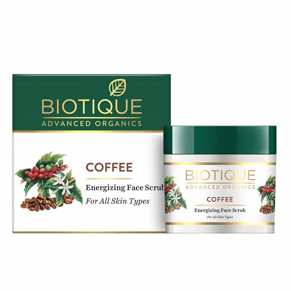 Biotique Advanced Organics Coffee Energizing Face Scrub - Vamzn#