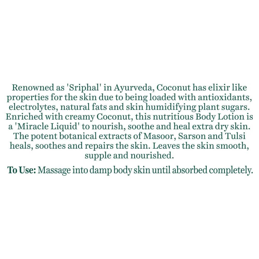 Biotique Bio Creamy Coconut Ultra Rich Body Lotion - Vamzn#