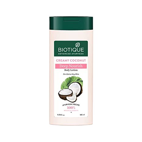 Biotique Bio Creamy Coconut Ultra Rich Body Lotion - Vamzn#