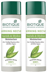 Biotique Morning Nectar Flawless Skin Moisturizer Lotion L Prevents Dark Spots, Blackheads And Blemishes L Visibly Flawless Skin L Nourishes And Hydrates Skin L All Skin Types L 190Ml - Vamzn#