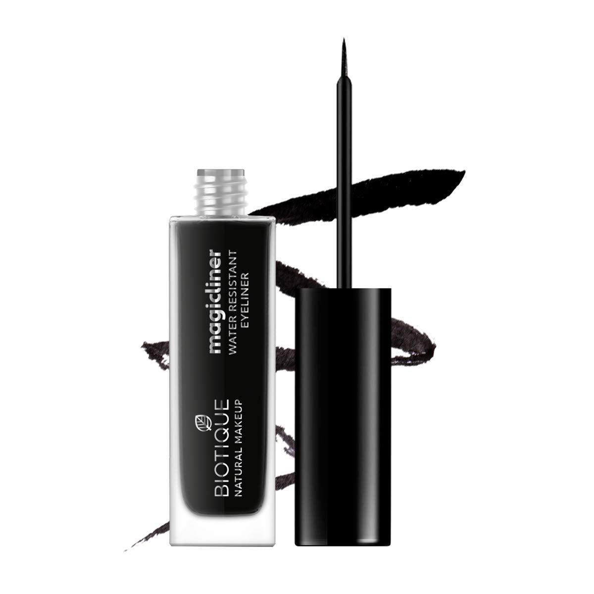 Biotique Natural Makeup Liquid Magicliner, Midnight Black, 9Ml - Vamzn#