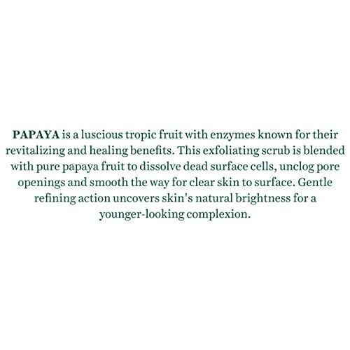 Biotique Papaya Tan Removal Brightening & Revitalizing Face Scrub | Gentle Exfoliation | Smooth and Clear Complexation | 100% Botanical Extracts| Suitable for All Skin Types | 100g - Vamzn#