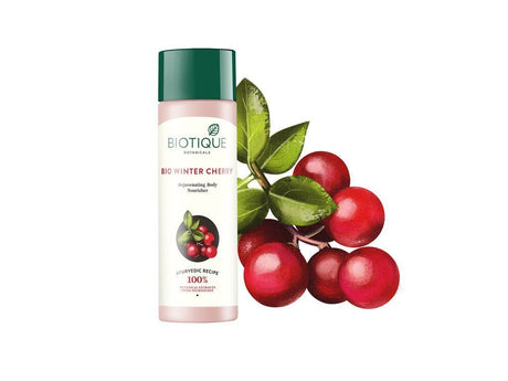 Biotique Winter Cherry Rejuvenating Lotion, 300 milliliters (Pack of 1) | 100% botanical extracts | suitable for all skin types - Vamzn#
