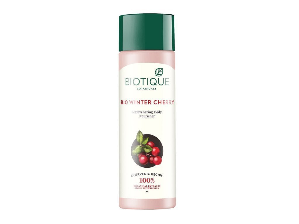 Biotique Winter Cherry Rejuvenating Lotion, 300 milliliters (Pack of 1) | 100% botanical extracts | suitable for all skin types - Vamzn#
